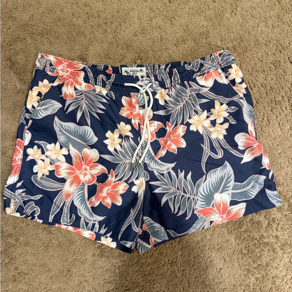 American Eagle swim trunks